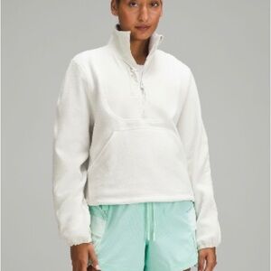 Lululemon Fleece & Ripstop Hiking Pullover